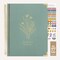 bloom daily planners 2026 Hard Cover Weekly & Monthly Planner, 8.5" x 11", Linen, Green